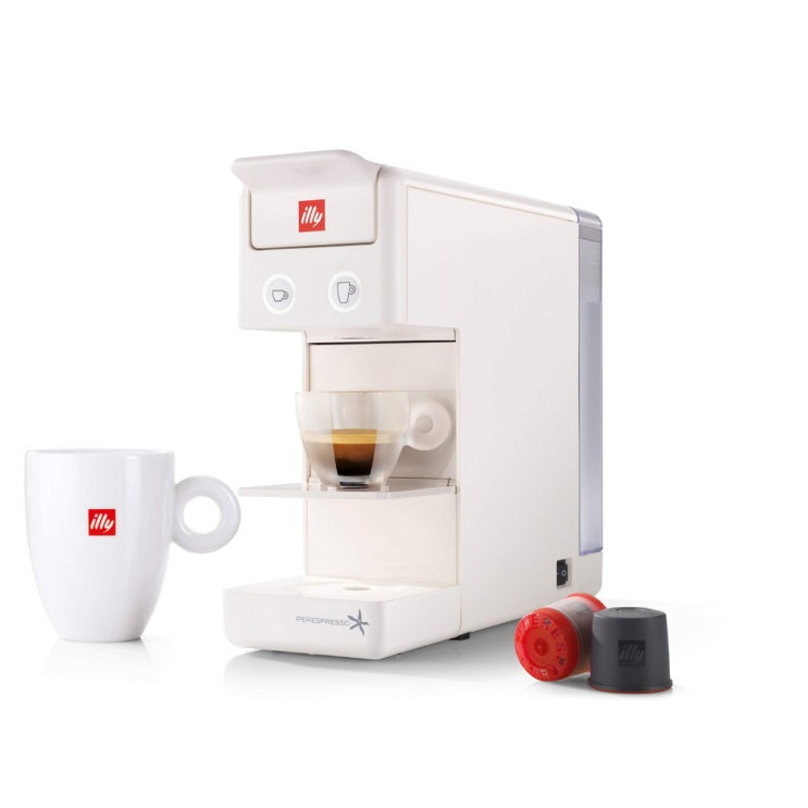  가성비 뛰어난 Illy 캡슐 커피머신 Y3.3 White, 3.3 화이트 CWK04561WH 추천합니다