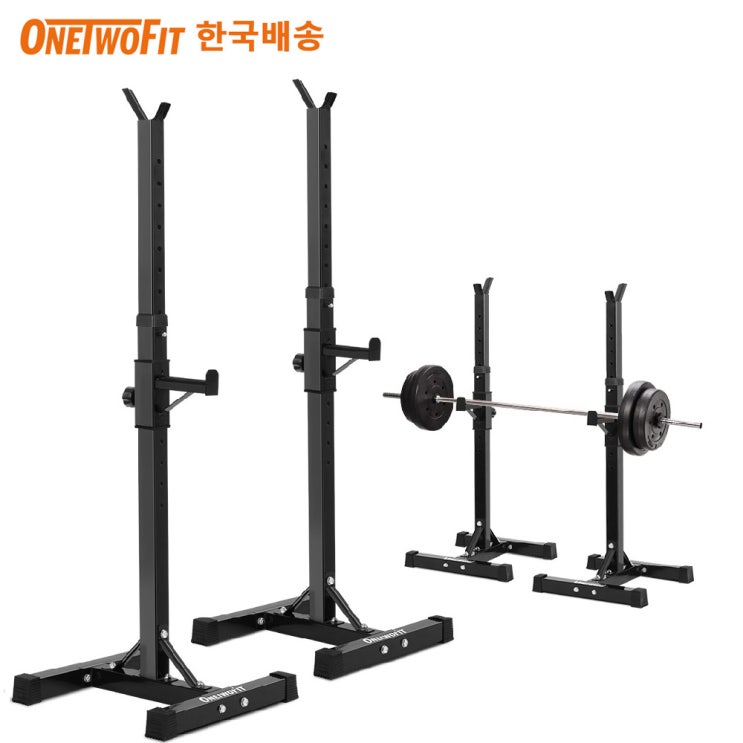 인기 급상승인 OneTwoFit 스케일 스쿼트랙 분리형 근력운동, 블랙 추천합니다