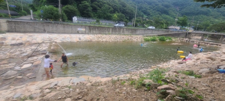  [2021.08.01] 완주 동상계곡 평상/방갈로 대여 당일치기 물놀이 후기