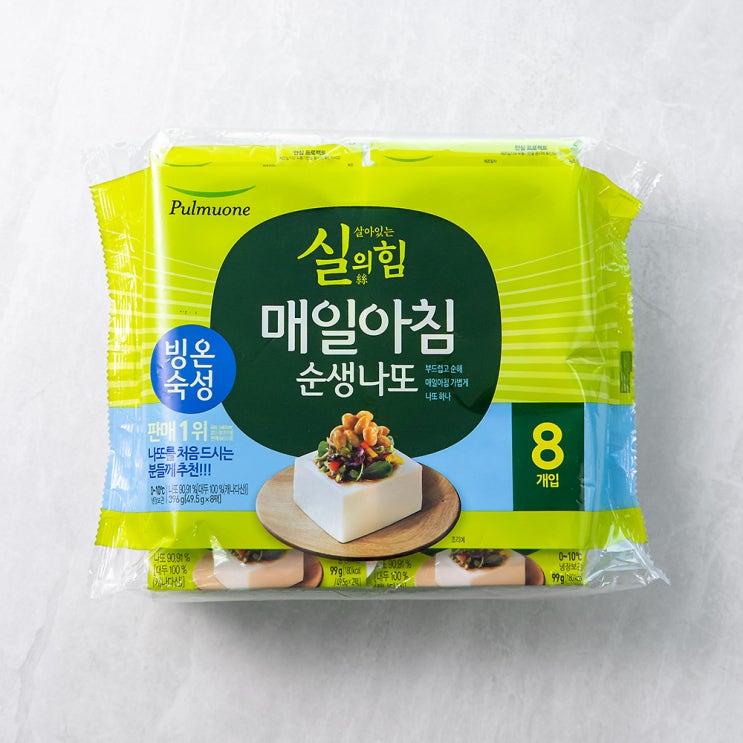 핵가성비 좋은 풀무원 순생나또, 49.5g, 8개입 추천해요 핵가성비 좋은 풀무원 순생나또, 49.5g, 8개입 추천해요