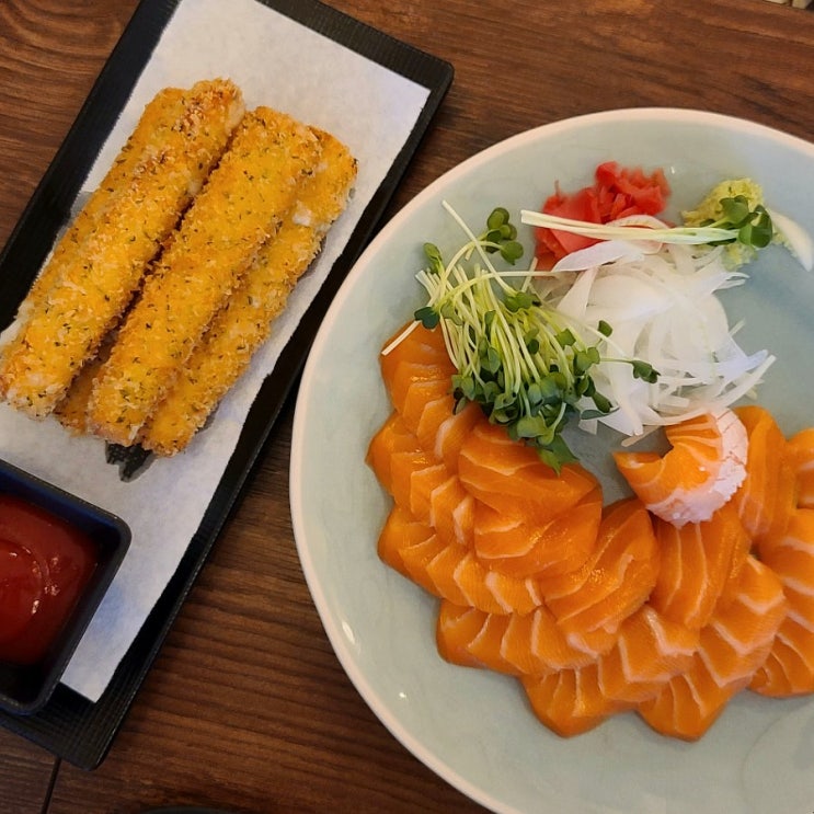  수원 매탄동 이자카야 "수원달밤" 연어가 맛있는 술집