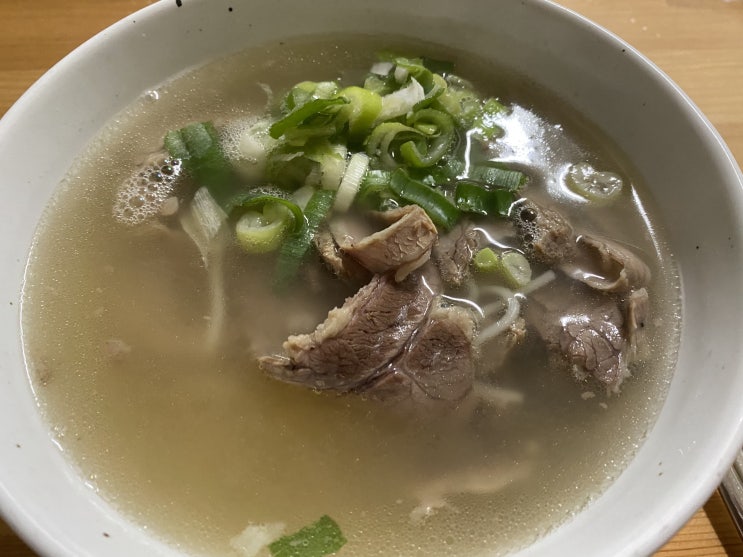 [내돈내산]중앙해장 정자점에서 내장탕과 곰탕을 포장해왔다