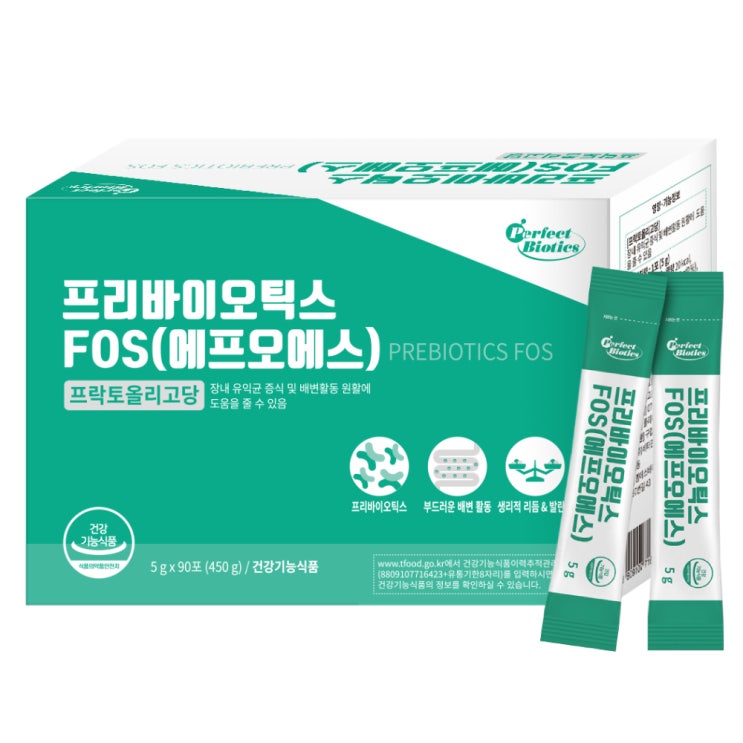 당신만 모르는 퍼펙트바이오틱스 프리바이오틱스 FOS, 5g, 90포 추천해요 당신만 모르는 퍼펙트바이오틱스 프리바이오틱스 FOS, 5g, 90포 추천해요