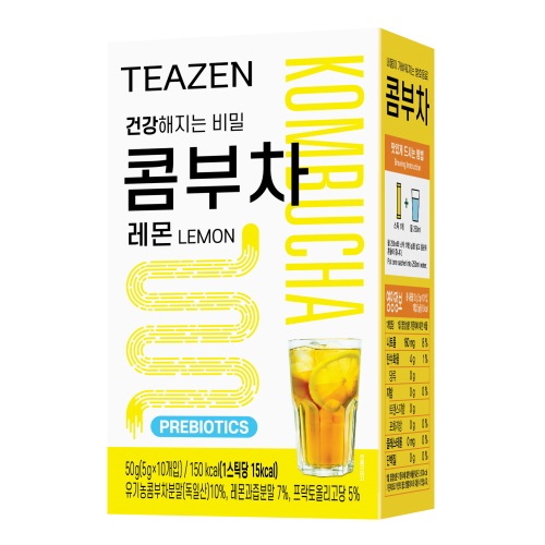 선호도 좋은 티젠 콤부차 레몬, 5g, 120개 추천해요 선호도 좋은 티젠 콤부차 레몬, 5g, 120개 추천해요