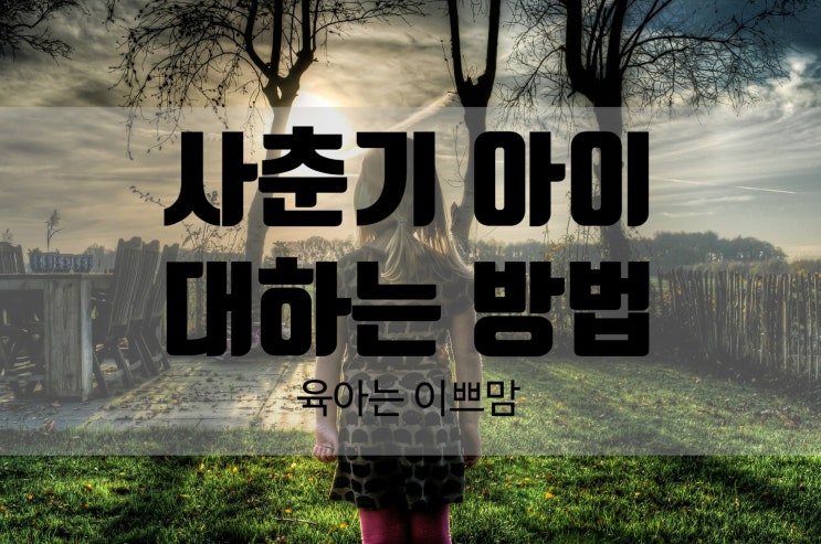  사춘기 아이 대하는 법 오은영박사의 사춘기아이지도