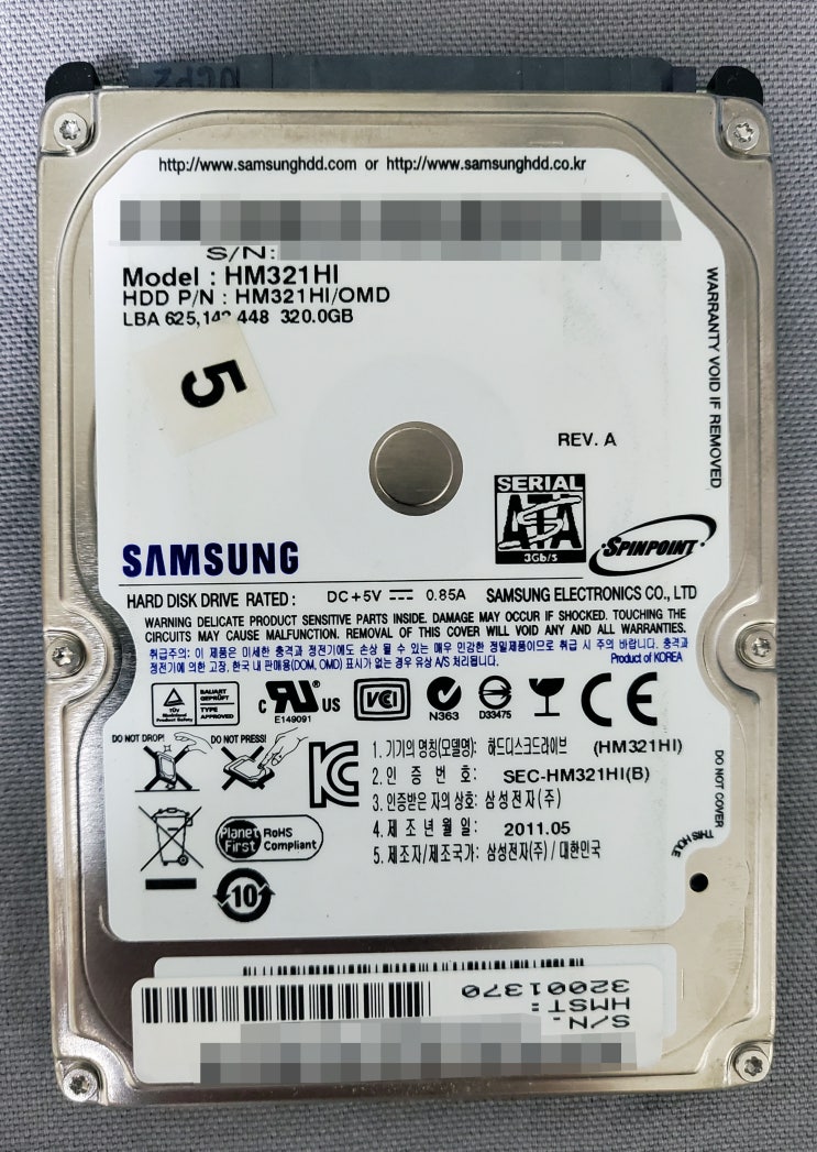 [HDD] Samsung Spinpoint M7 250GB & 320GB