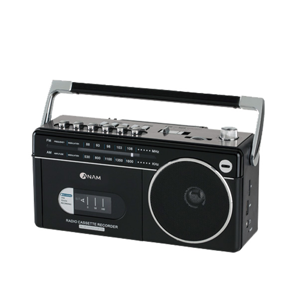 많이 팔린 아남 블루투스 라디오 카세트 플레이어, PA-720BT, 블랙 ···