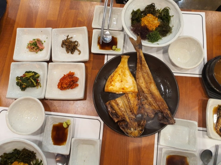 [맛집] 동해 해초비빔밥, 생선구이 맛집, 생선구이는 정말 최고였음!