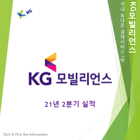  큰손들이 매수한 숨겨진 컨택트주 KG모빌리언스 2분기 및 상반기 실적, 배당 그리고 주가 (feat. 온오프라인 휴대폰 결제, 모빌리언스카드)