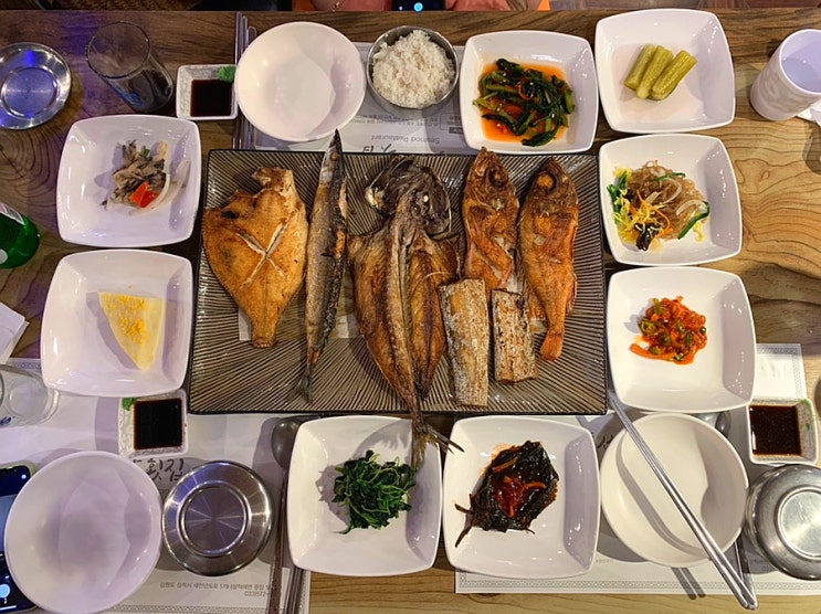  [여행/삼척] 삼척해수욕장 노을 생선구이 횟집 맛집 '풍성한횟집'