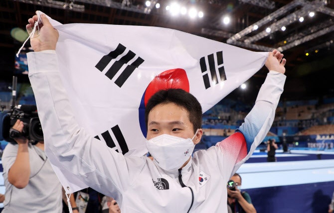 [도쿄 올림픽] 신재환 기계체조 도마 금메달. 양학선에 이어 한국 체조 사상 두 번째. 축하!