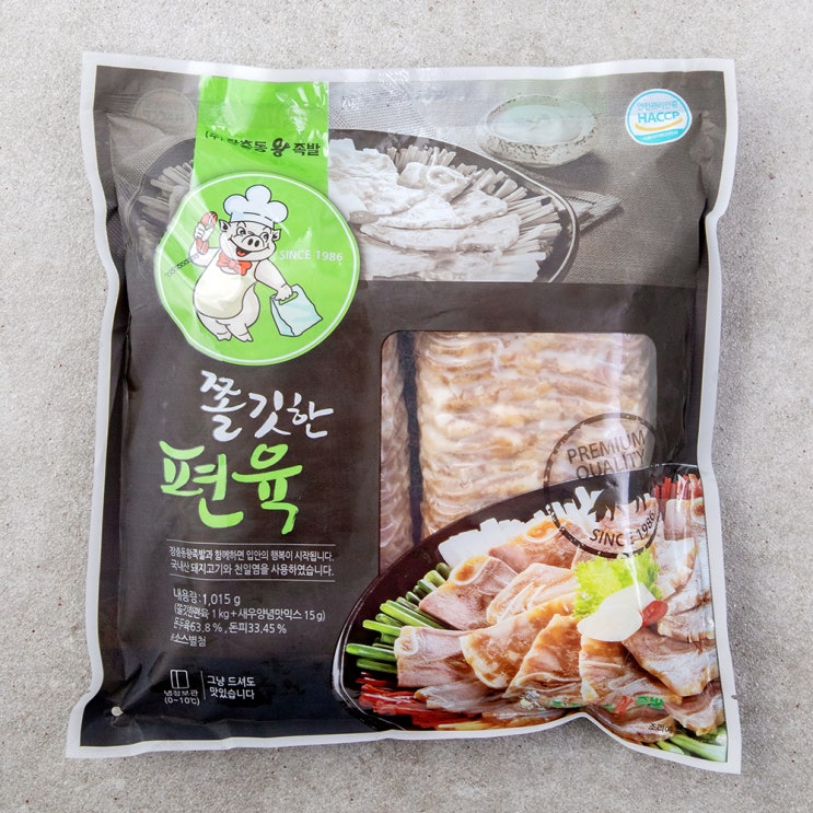 요즘 인기있는 장충동왕족발 쫄깃한편육, 1015g, 1개 좋아요 요즘 인기있는 장충동왕족발 쫄깃한편육, 1015g, 1개 좋아요