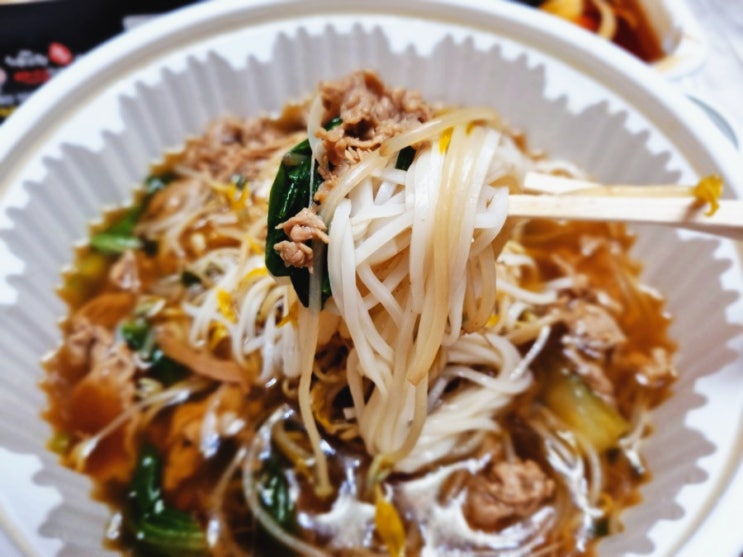  순천배달맛집 깔끔하고 푸짐한 신상 쉐프의 생쌀국수