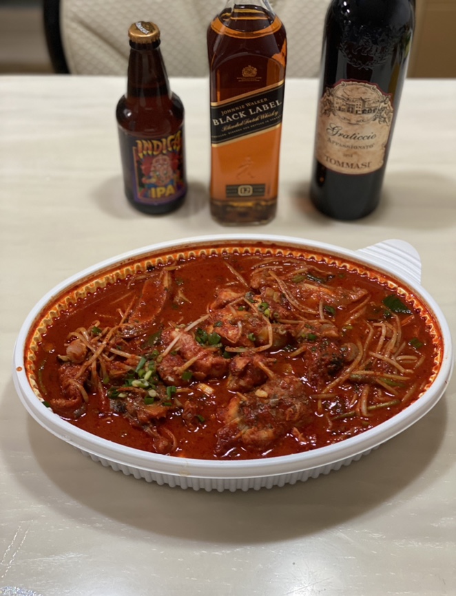  [광주 맛집] 탱고아구찜 포장해서 먹기 (조니블랙,토마씨그라띠치오)