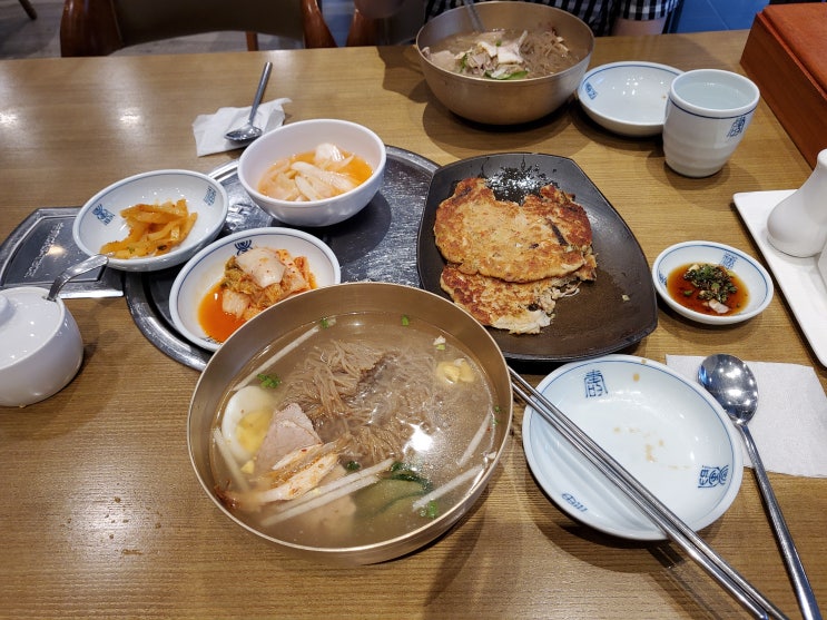  D-48 태교일기 33주 1일차 : 평가옥 냉면 녹두지짐