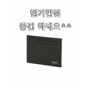  방구석전문가 추천 헤지스카드지갑 진실된 순위정보 부모님도 맘에 들어해요