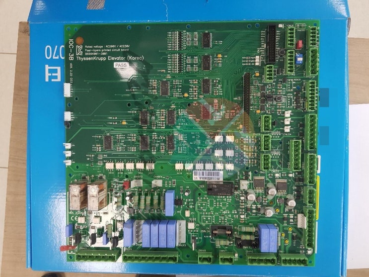  PCB / 티센크루프 IOC기판수리 / 티센승강기 PCB기판 IOC-3B수리 / 엘리베이터pcb수리 / 승강기기판수리 / pcb수리업체