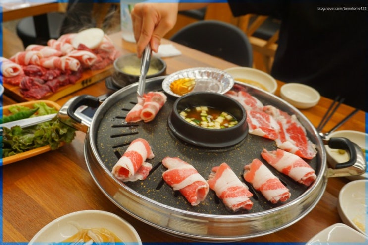  병점맛집) 돈우네돼지한마리 - 소고기 한마리 둘이서 가보자고!! 