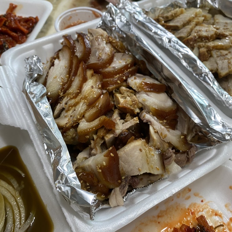  당감동 족발 배달 한양왕족발에서 시켜봤다