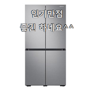  비교정보 삼성전자비스포크4도어 모두의 선택 요즘 이거 없이는 못살겠어요 ㅎㅎ
