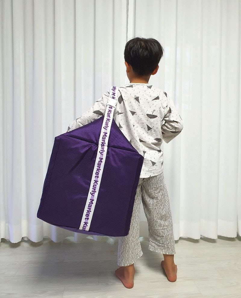 마켓컬리 컬리퍼플박스 보냉백 15,000원구입 ,추천함 ,개인 보냉백 사용가능 (재활용 쓰레기 ....