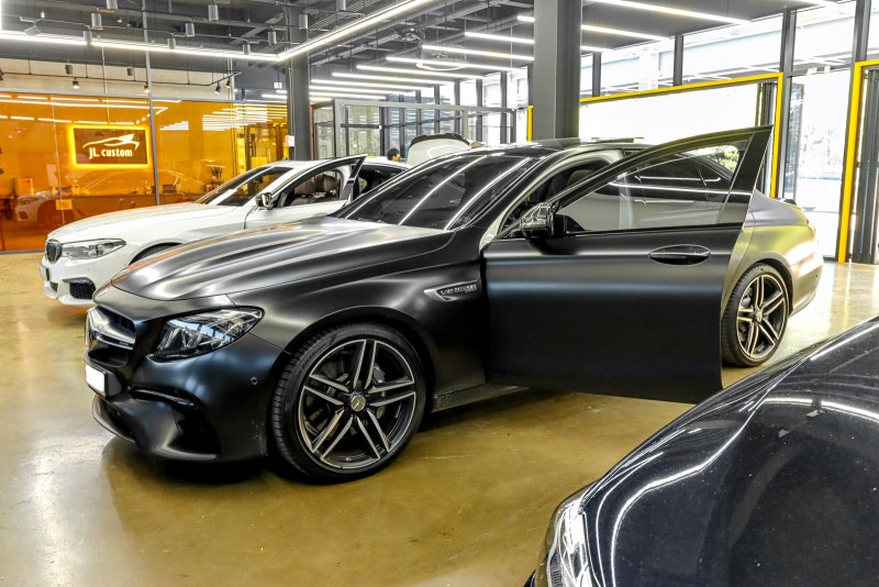 하남 초이로 / 핸들 / 벤츠 / E-클래스