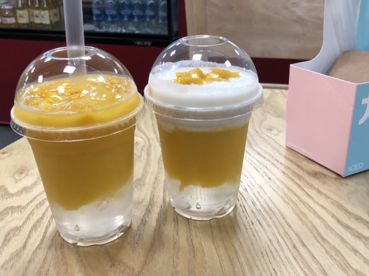  [경기 부천] 진한 망고맛이 인상적인 홍콩허유산 방문 / 허유산 매장 / 허유산 메뉴 / 홍콩망고음료