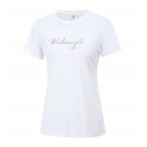 가성비갑 [와이드앵글] 여성 RANGE 라운드 반팔 티셔츠 L WWM20219W2 좋아요
