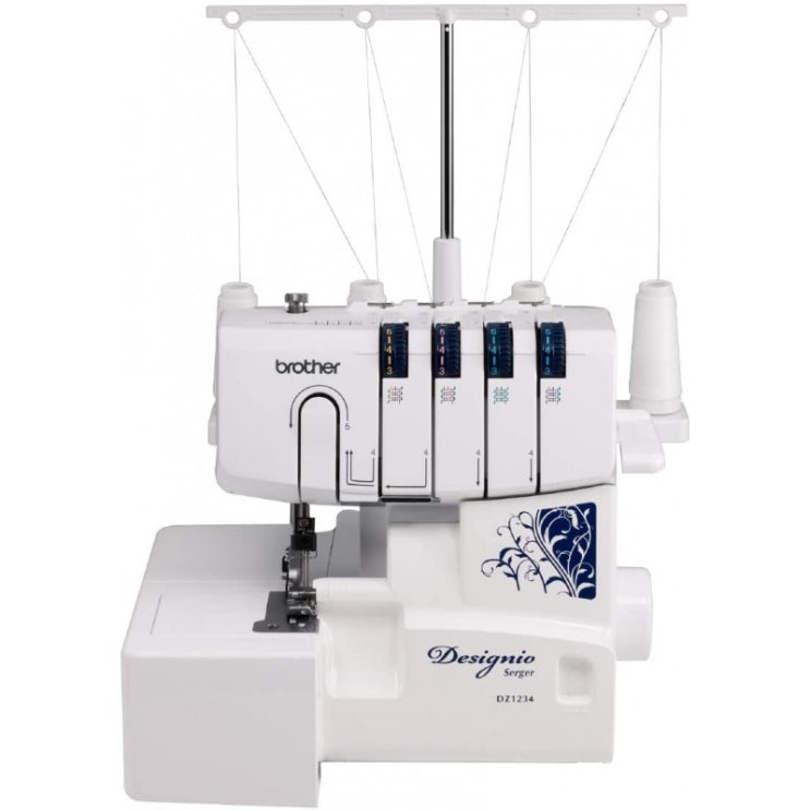 구매평 좋은 Brother Serger DZ1234 금속 프레임 오버록 기계 분당 1 300 스티치 탈착식 트림 트랩 포함 된 액세서리 다리 3 개 및, 단일옵션, 단일옵션 추천합 구매평 좋은 Brother Serger DZ1234 금속 프레임 오버록 기계 분당 1 300 스티치 탈착식 트림 트랩 포함 된 액세서리 다리 3 개 및, 단일옵션, 단일옵션 추천합