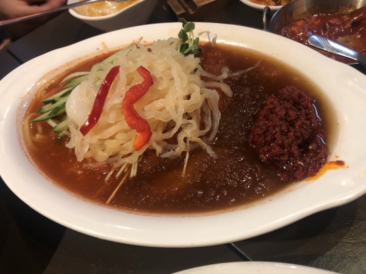  선릉 맛집, 냉짬뽕(짬뽕 냉면)이 유명한 마담밍 리뷰