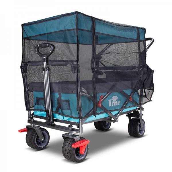 핵가성비 좋은 캠핑웨건 캠핑카트 TMZ 야외 접이식 자전거 산책 아기 유모차 침대 캠핑 트레일러 캠핑 캠프 자동차 아기 나들이 트롤리, 2138WBB 액세서리-특수 모기장 ···