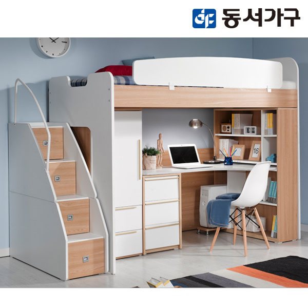 가성비 좋은 동서가구 컨셉트MU-E122 수납형계단 벙커침대 h형책상 옷장세트 DF903041, 가드:오크 / 책상상판:화이트 좋아요 가성비 좋은 동서가구 컨셉트MU-E122 수납형계단 벙커침대 h형책상 옷장세트 DF903041, 가드:오크 / 책상상판:화이트 좋아요