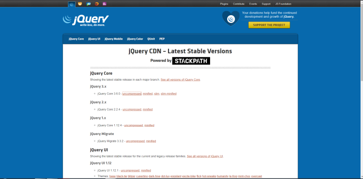  [HTML] jQuery 실행하기