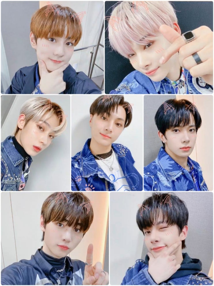  1위한 날 셀카는 못참지 ENGENE !! 8월 한 달도 이픈이들과 힘차게 달려봐요️