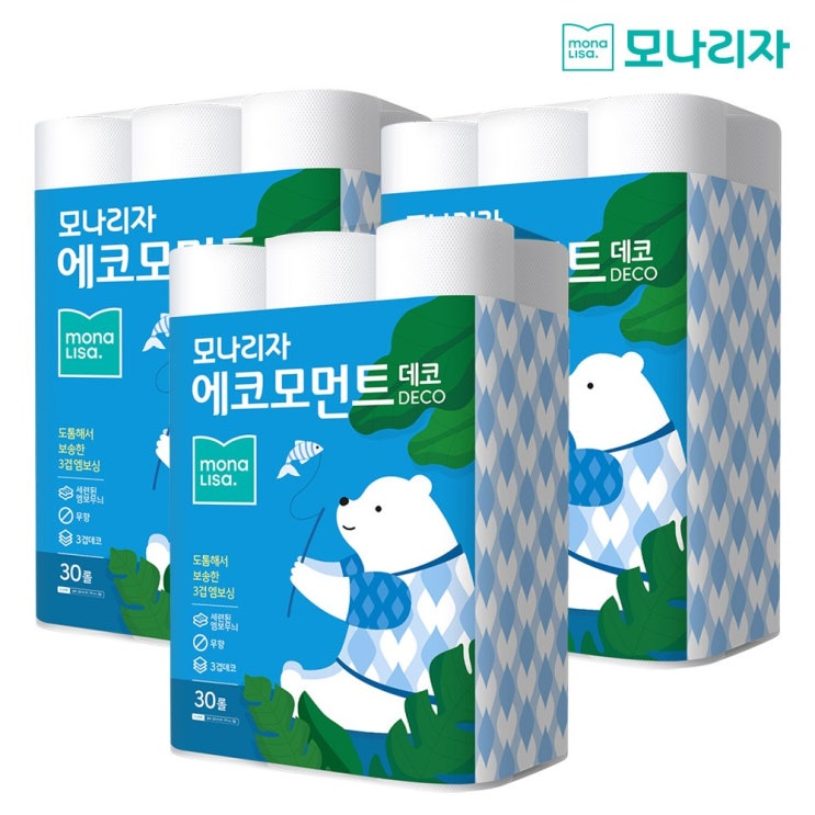 선호도 높은 모나리자 에코모먼트 데코 30m*30롤, 3팩, 30개 좋아요 선호도 높은 모나리자 에코모먼트 데코 30m*30롤, 3팩, 30개 좋아요