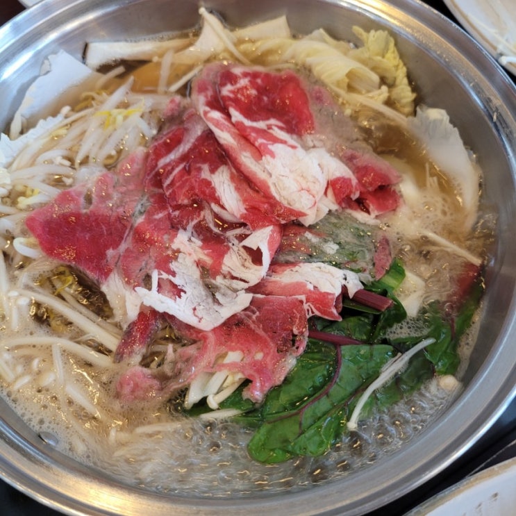  삼송 맛집 "서우 샤브샤브" (깔끔한 1인 1냄비 샤브샤브)