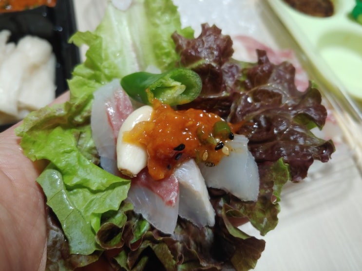  수산물 직판장 울산 북구 1인분 배달횟집