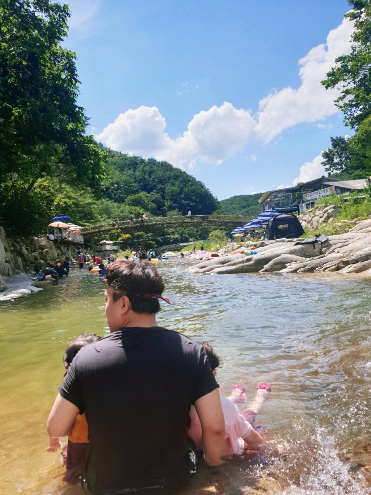  [포천 백운계곡] 2주 연속 무더위 날리러 다녀온 아이들 놀기 좋은 백운계곡 알고가요 꿀팁
