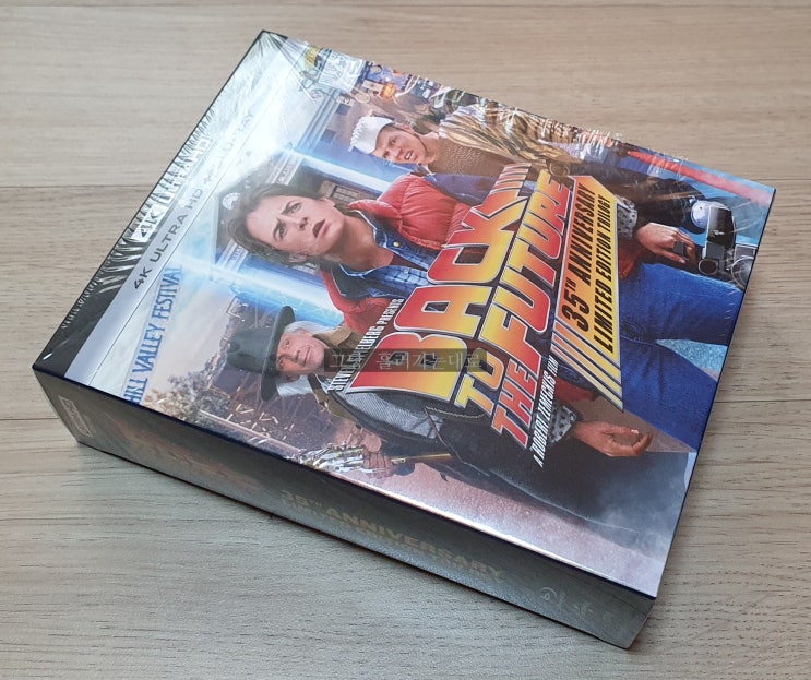  <백 투 더 퓨처 : 35주년 스틸북 한정판> 4K 블루레이