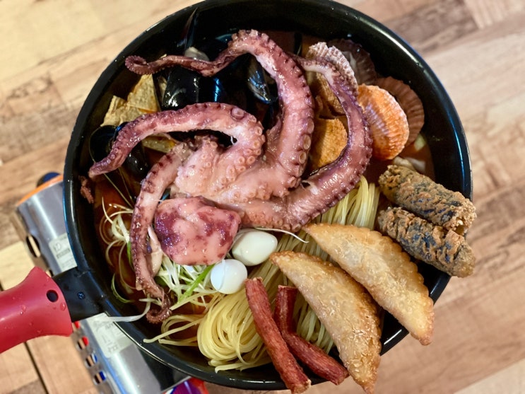  [서울 마포] 홍대떡볶이맛집, 해물떡볶이가 맛있다! :: '홍대씨부엉'