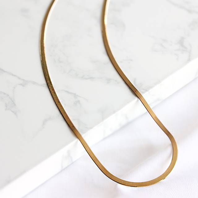 인기 많은 14k/18k 뱀줄 스네이크 목걸이 3mm 좋아요 인기 많은 14k/18k 뱀줄 스네이크 목걸이 3mm 좋아요