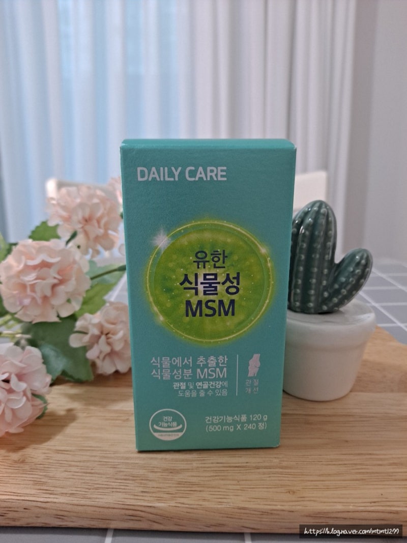 [유한양행] 관절 영양제 MSM 식이유황