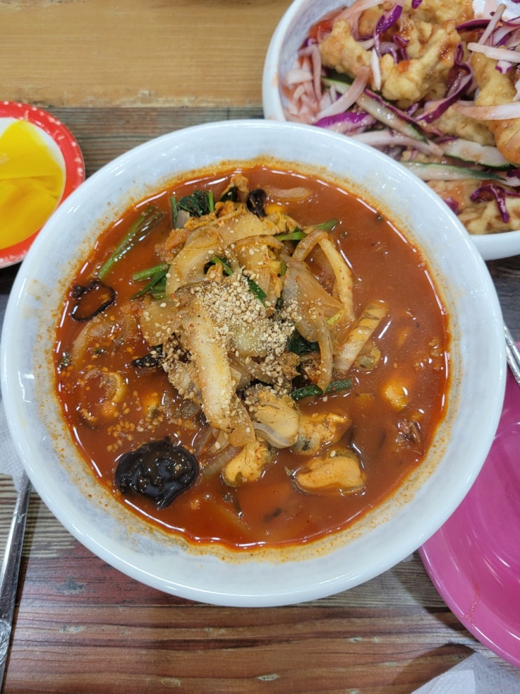  공주 맛집 (짬뽕_신미가, 카페_에어산) - 동학사맛집