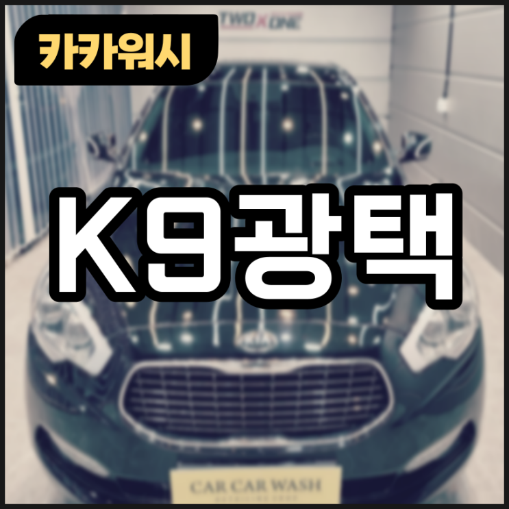  청주광택 세차해도 티가 나지 않으세요? /K9
