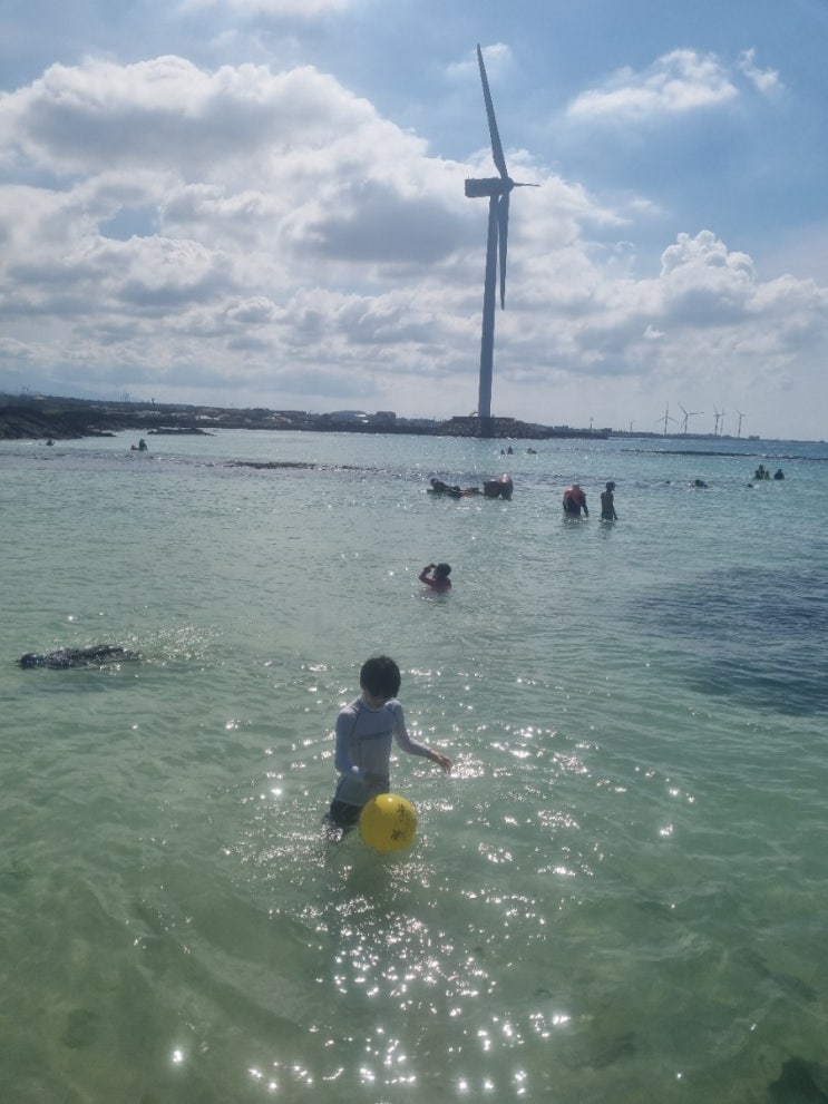  제주도 동쪽 바다.. 월정리해변