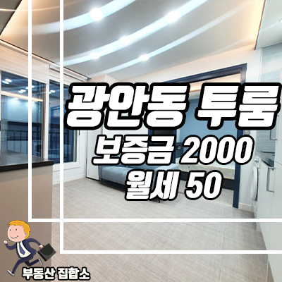 수영구 즉시입주 가능한 풀옵션 신축 투룸 : 광안동 모먼트리 월세 수영구 즉시입주 가능한 풀옵션 신축 투룸 : 광안동 모먼트리 월세