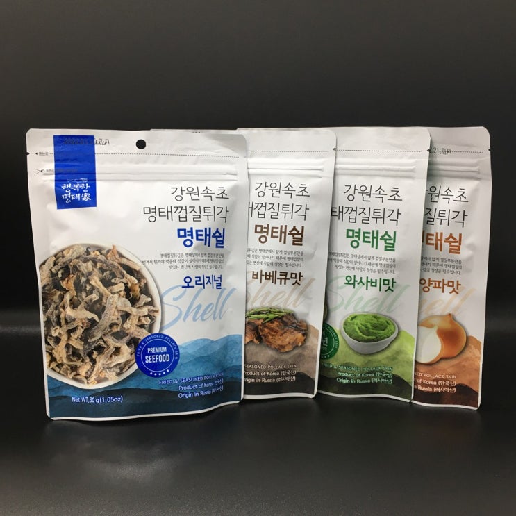 많이 팔린 명태껍질튀각 30g 강원속초 명태쉴 4가지맛 오리지널 와사비 바베큐 양파 4개 1세트 좋아요 많이 팔린 명태껍질튀각 30g 강원속초 명태쉴 4가지맛 오리지널 와사비 바베큐 양파 4개 1세트 좋아요