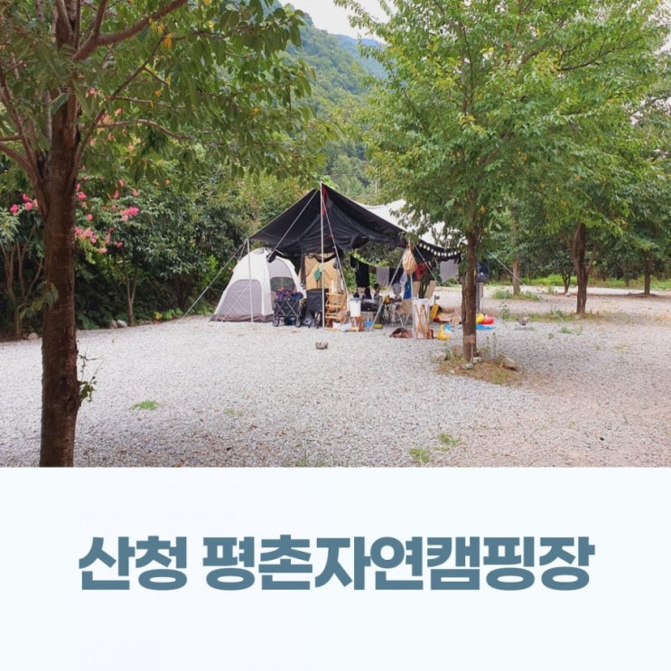  경남 산청 계곡 캠핑장 평촌자연캠핑장에서 아이랑 여름 물놀이 즐기기 조용하고 한적했던 2박3일 하계캠핑