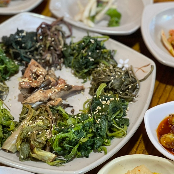  강원도 홍천맛집 오대산 내고향에서 만나는 산채백반