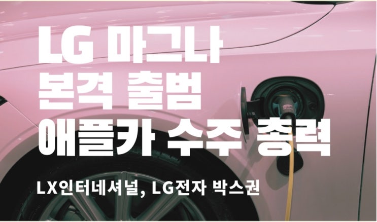  LG 마그나 4분기 부터 성장 점프하나
